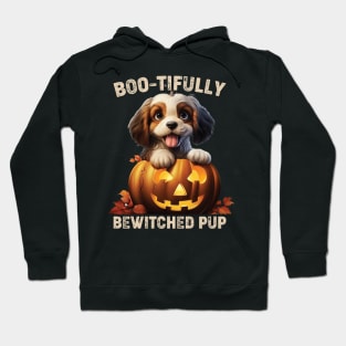 Creepy Canine Crew Dog Witch Halloween Hoodie